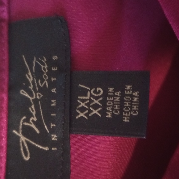 THALIA SODIE RED MAXI GOWN SZ XXL - Picture 6 of 7